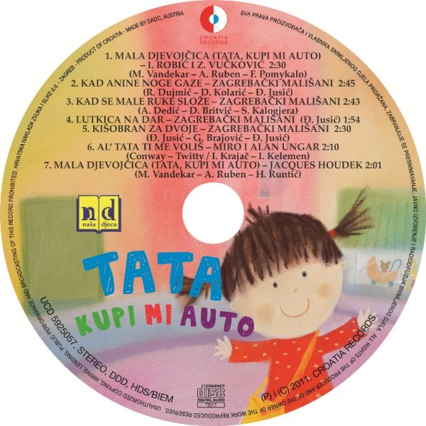 TATA,KUPI MI AUTO + CD - Slika 3